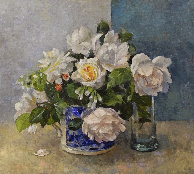 White Roses (654x585, 455Kb)