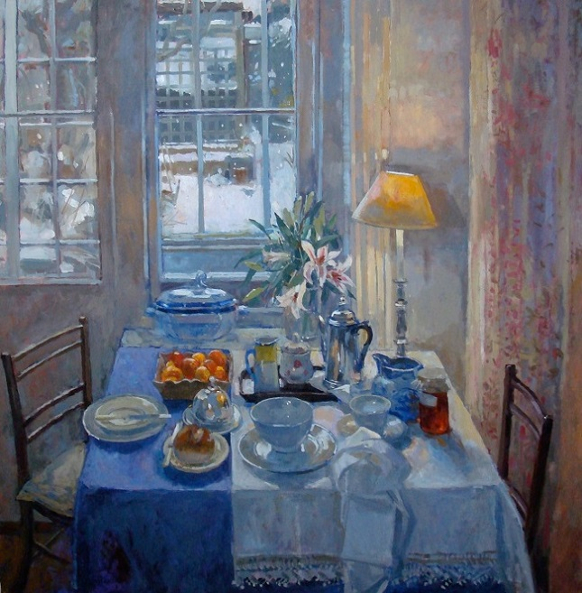 + Breakfast in the Studio, Winter (645x657, 453Kb)