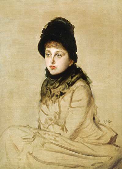 Study of Kathleen Newton James Tissot (399x550, 57Kb)