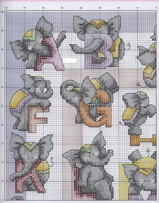 abecedarios punto de cruz.  (364) (548x700, 498KB)
