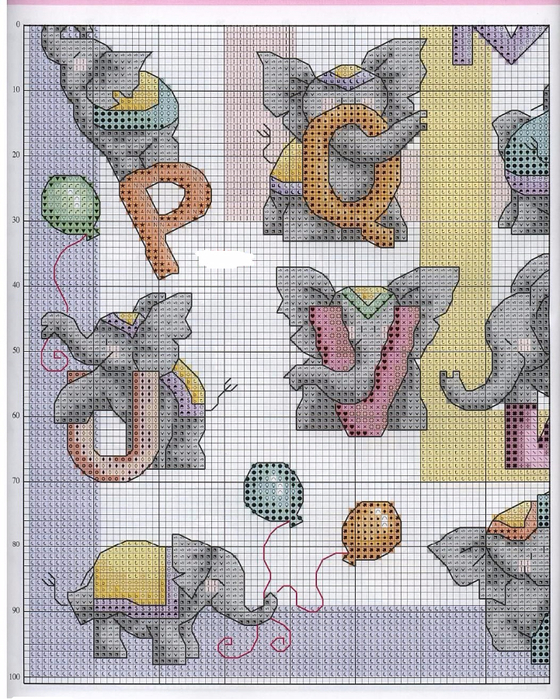 abecedarios punto de cruz.  (367) (560x700, 503KB)