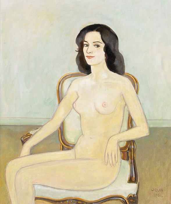    (Seated Nude model). 1961 (588x700, 416Kb)