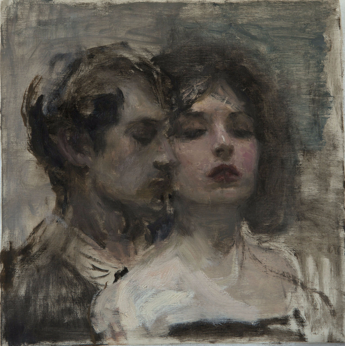 Ron Hicks Study of a Couple (697x700, 578Kb)