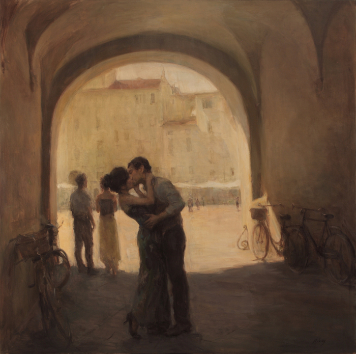 Ron Hicks The italian plaza (700x695, 454Kb)