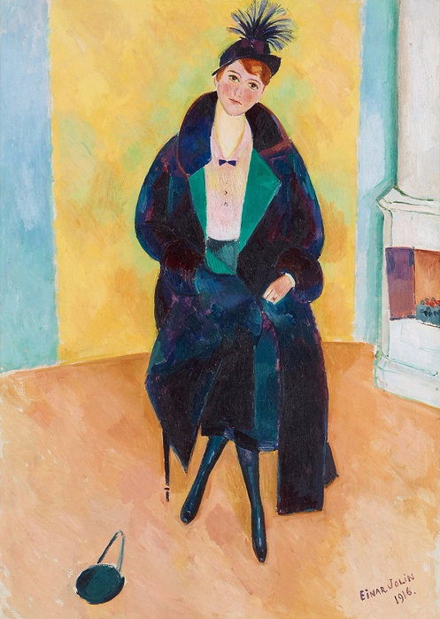    (Lady in blue). 1916 (497x700, 394Kb)