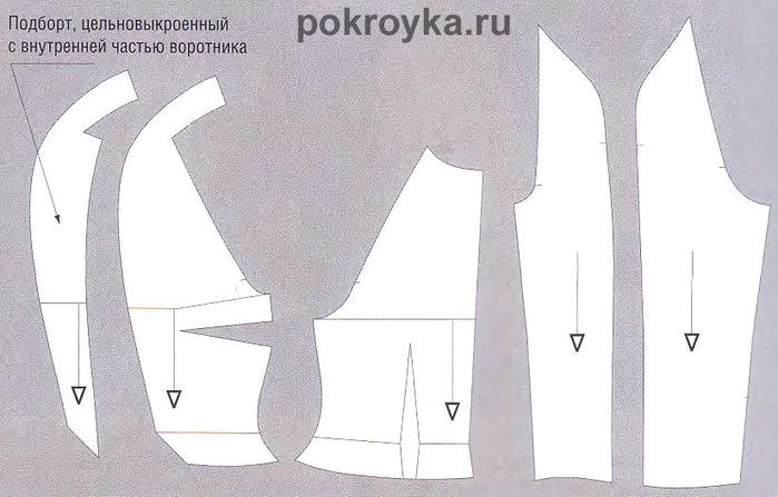 Построение чертежа воротника стойки