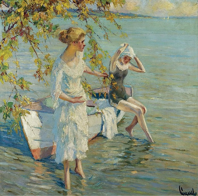 The Bathers (653x644, 618Kb)