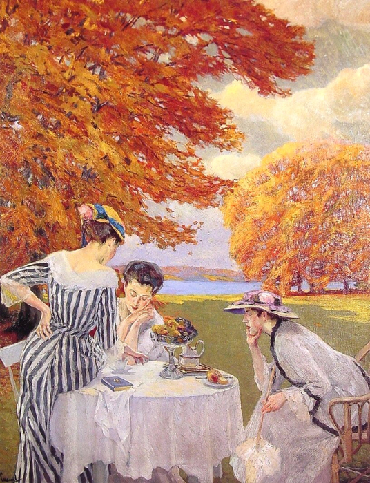    (Tea in the park) (536x700, 544Kb)