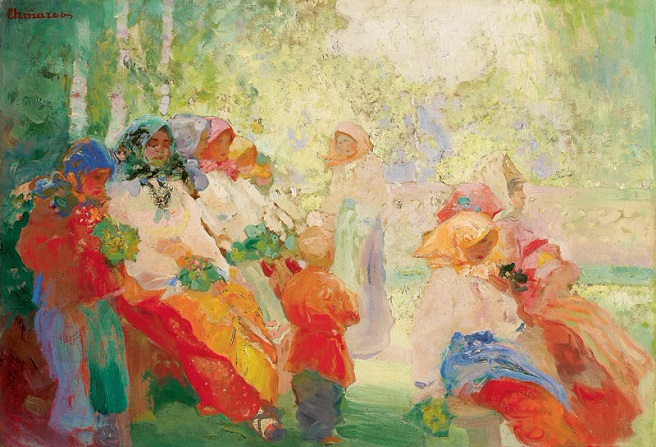 Fillettes au jardin... (656x447, 386Kb)