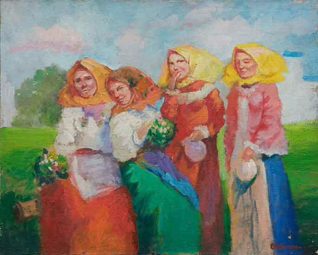 Jeunes filles aux bouquets (653x524, 309Kb)