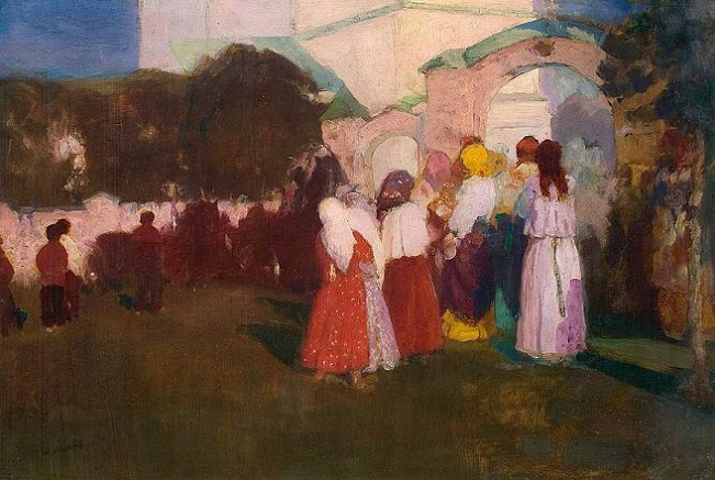   (Sortie de messe). 1898. (651x437, 310Kb)
