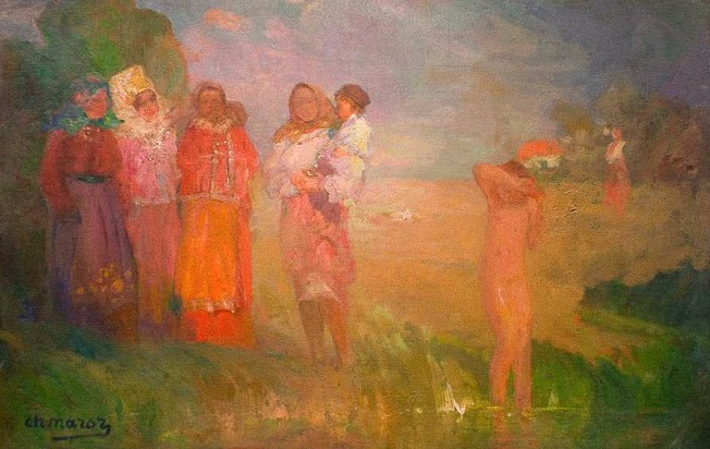    (Paysannes russes et baigneuse).  1925 (652x412, 287Kb)