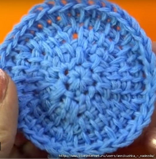 Тунисское вязание по спирали Tunisian crochet lesson