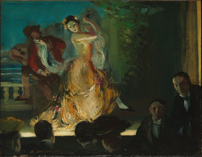 Everett Shinn Spanish Music Hall, 1902 (700x543, 416Kb)