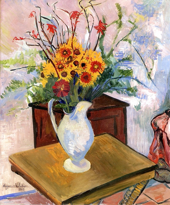 Yellow Daisies. 1926 (582x700, 574Kb)