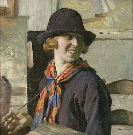 Self-Portrait. 1913   (260x264, 39Kb)