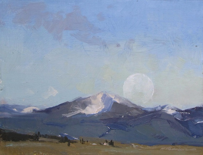 Moonrise over Jackson Peak (660x505, 269Kb)