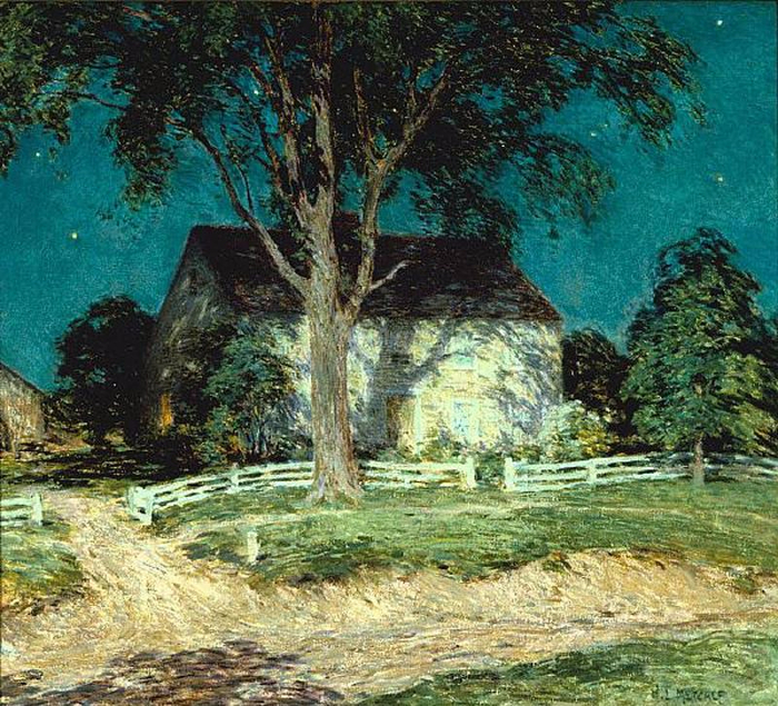 Old Homestead Connecticut, .1914 (700x635, 610Kb)