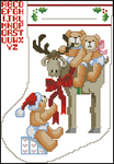  Dimensions 00114 - Santa's Helpers - Baby Stocking (240x345, 124Kb)