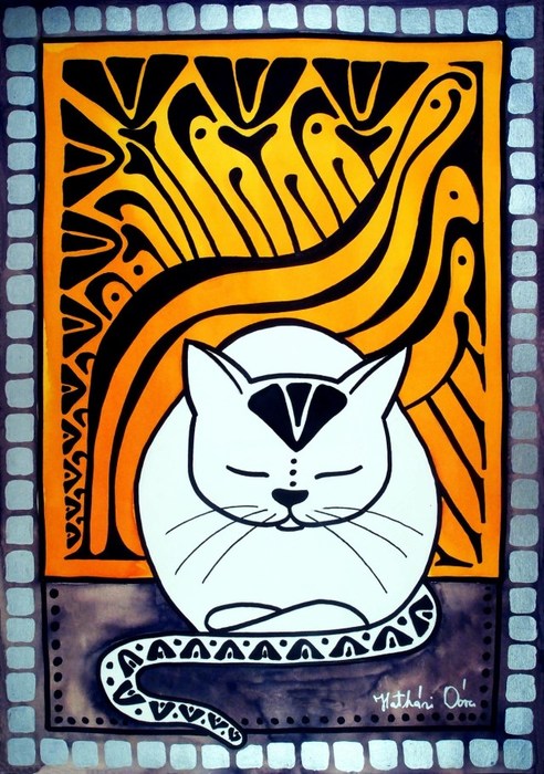  meditation-cat-art-dora-hathazi-mendes (492x700, 123Kb)