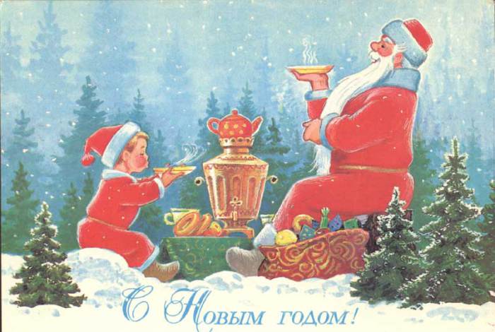 История рождественской открытки. Часть II