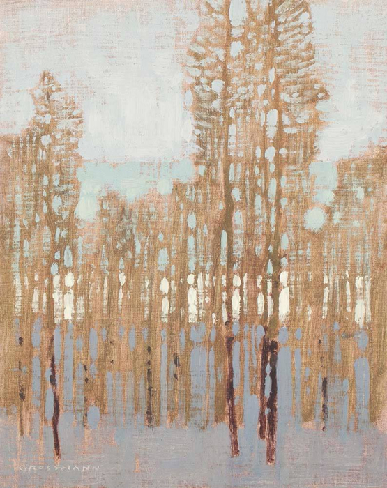 Tree Patterns with Snow and Winter Sky (555x700, 461Kb)