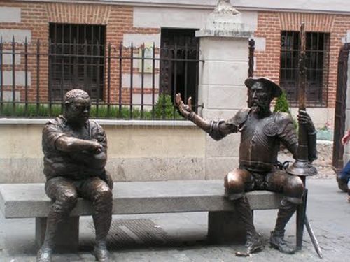 Don Quijote y Sancho Panza (500x375, 38Kb)
