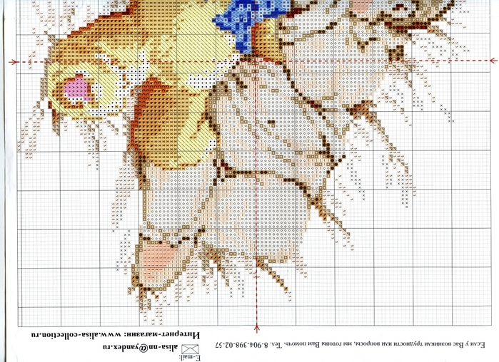 Схема вышивки от алисы