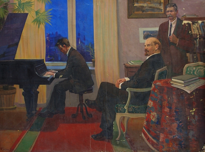 Картина ленин слушает апассионату