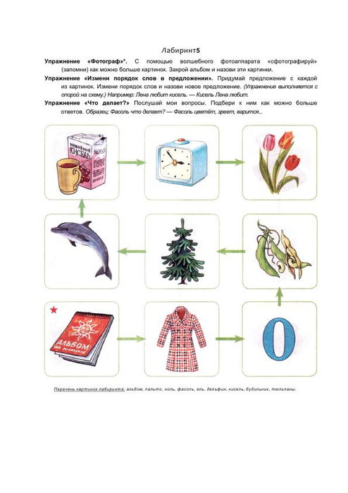 Автоматизация звука ль в картинках