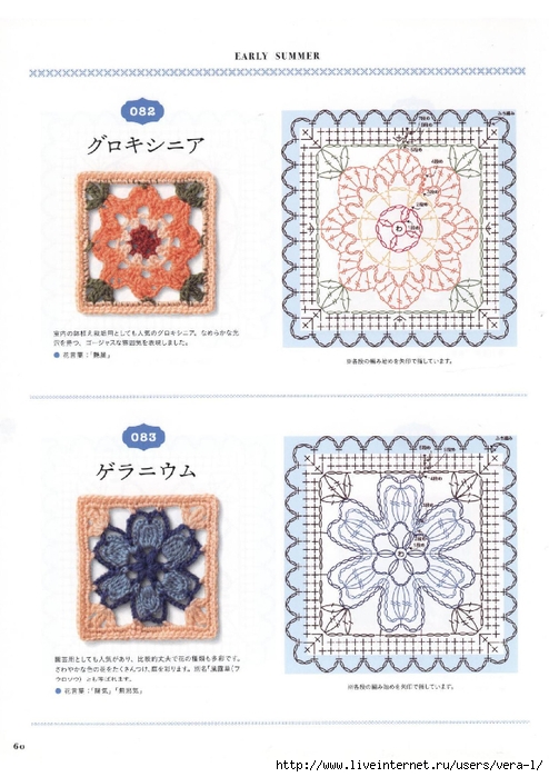 Flower Motif of Crochet 16_60 (494x700, 242Kb)