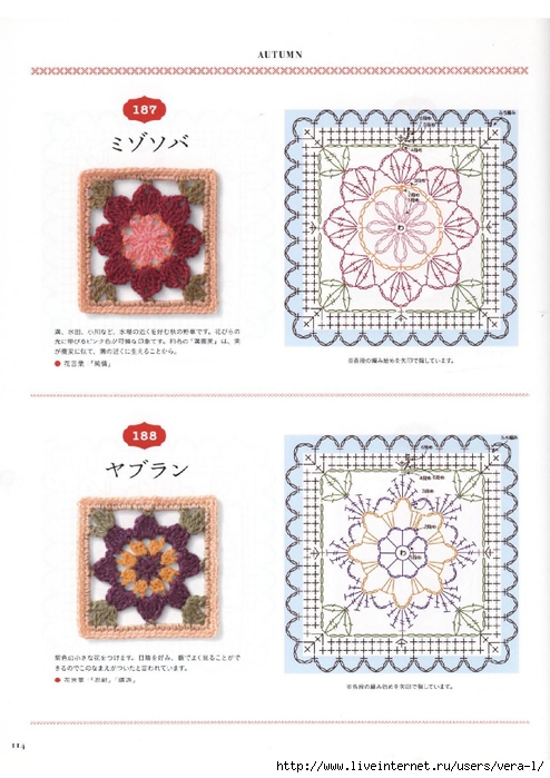 Flower Motif of Crochet 16_116 (494x700, 243Kb)