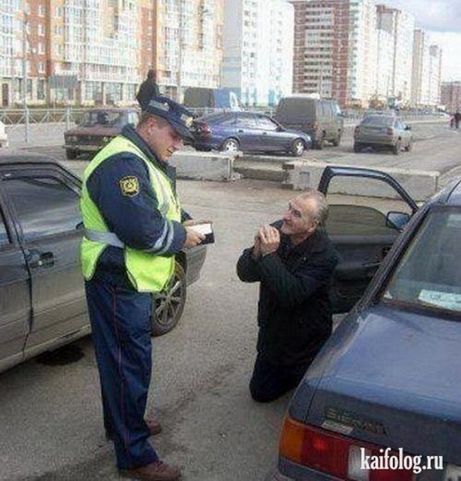 Прикольные картинки гаишников