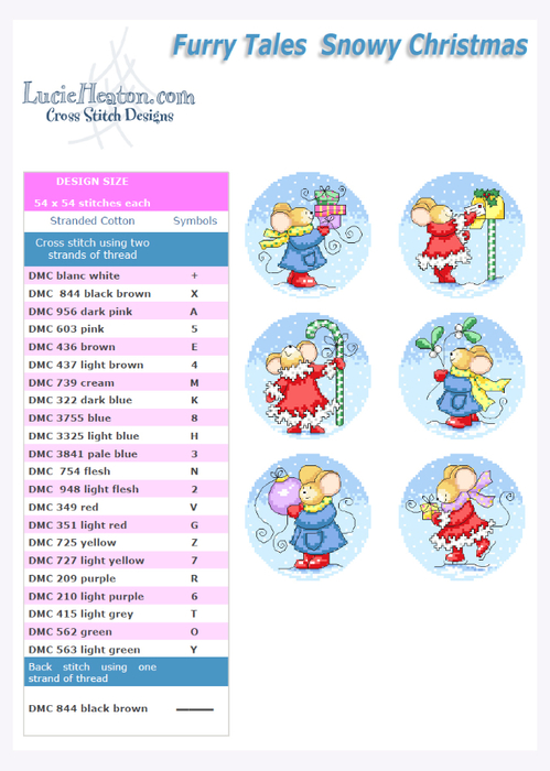 Furry Tales Snowy Christmas 2 (499x700, 297Kb)