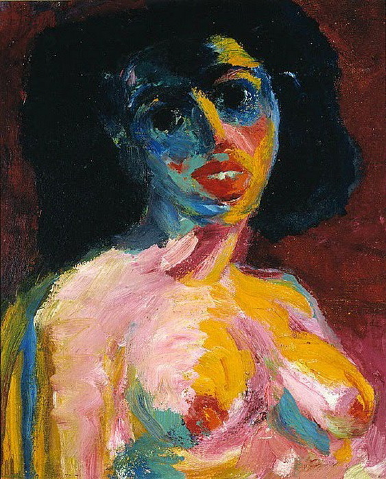 1912 Woman (in Strong Light),  , 60 x 48.6 cm  -  (2) (563x700, 191Kb)