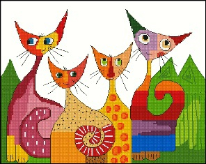 Irina Ozerskaya - Gatos De Rosina (296x235, 95Kb)