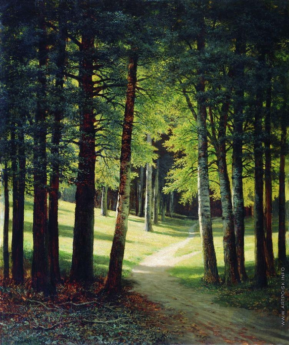 Клодт- лесной пейзаж (584x700, 527Kb)
