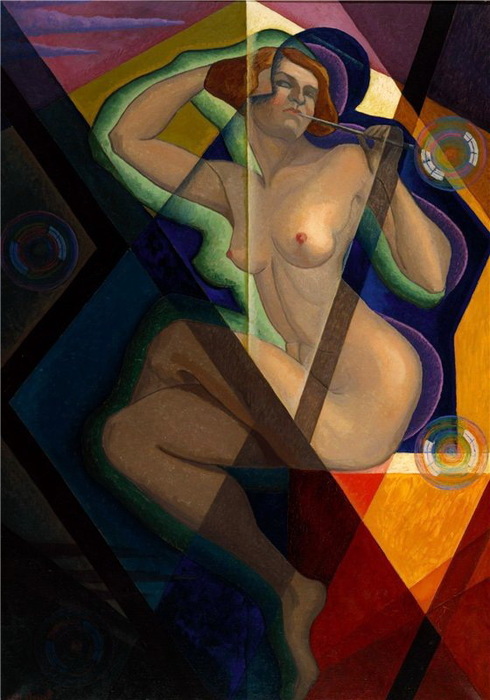 1929   - Soapdish (La Femme aux Bulles de Savon)   116,5 81 cm  ,  (490x700, 103Kb)