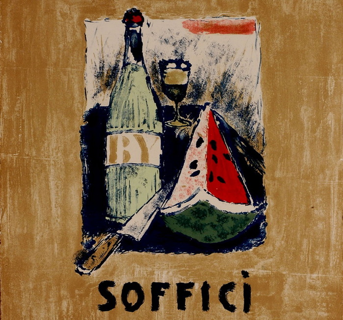 1962 Frontespizio. Coloured lithograph, 49 x 33 cm, (700x653, 196Kb)