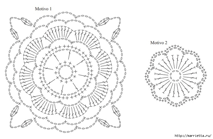 Ажурная юбка мотивами крючком (4) (700x457, 172Kb)