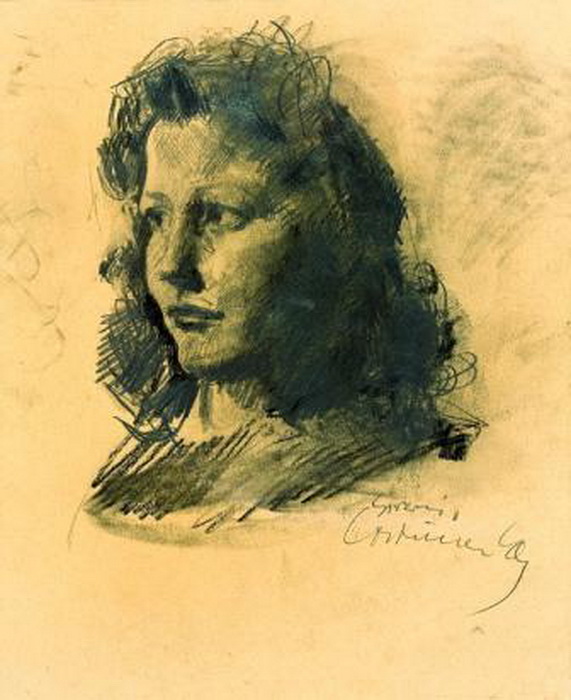 1949 Ritratto di Rosa Braun Rimoldi. , . 28x22,6 .  , -',  (571x700, 140Kb)