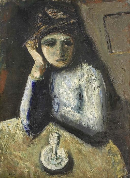 Woman at cafe, , . 8864,5   (511x700, 92Kb)