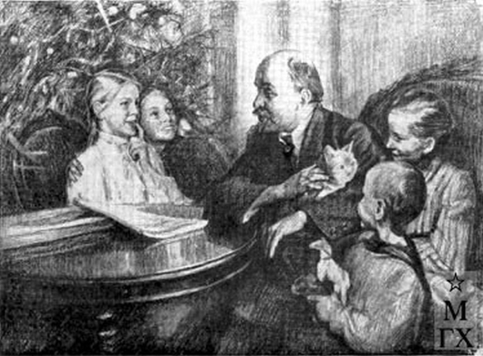Картина ленин на елке в сокольниках