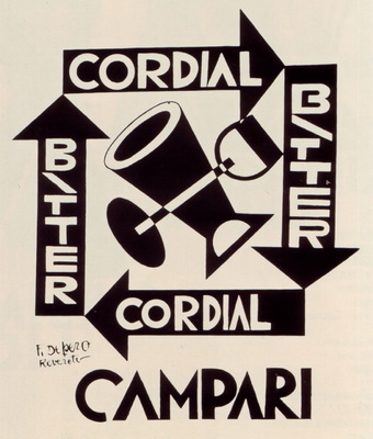 1928 Cordial Bitter Campari, India ink, Collezione Davide Campari (340x400, 52Kb)