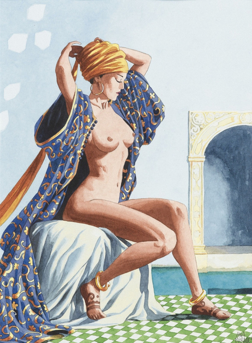 DZINN-Djinn_ORANZEVYI-TYRBAN-Le-turban-orange_30-K-22_BUMAGA-SMESANNAY-TEKNIKA_CASTNOE-SOBRANIE (515x700, 438Kb)