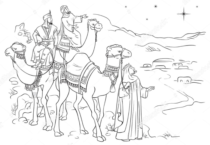 stock-vector-three-wise-men-following-the-star-of-bethlehem-coloring-page-also-available-colored-version-231956488 (700x484, 157Kb)