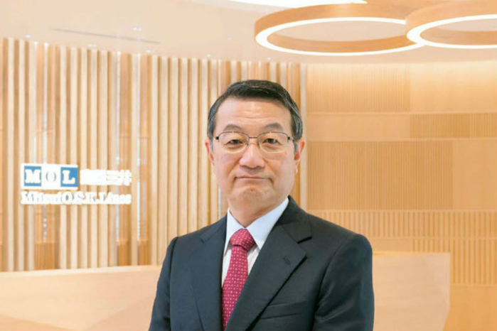 Mitsui O.S.K. Lines, Ltd. (MOL) President & CEO Junichiro Ikeda (700x466, 258Kb)