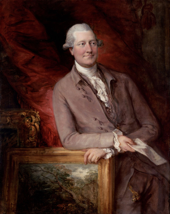 Thomas Gainsborough (English - Portrait of James Christie (1730 - 1803) (556x700, 414Kb)