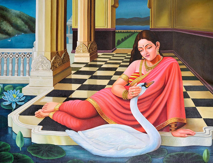 Anup Gomay - Indian artist - Catherine La Rose  (8) (700x535, 496Kb)