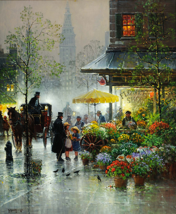 The Flower Shop (575x700, 579Kb)